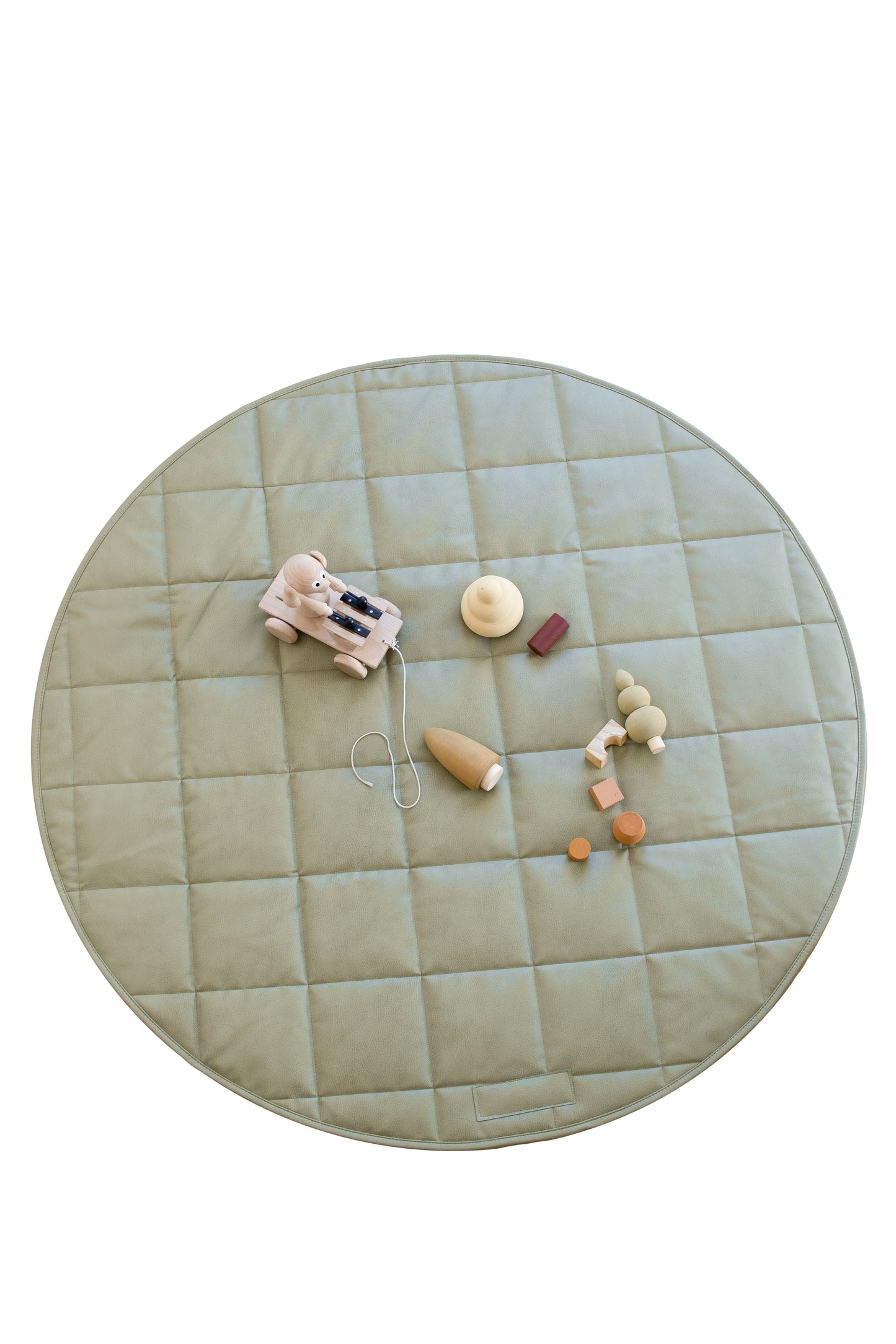 Henlee Quilted Play Mat Sage