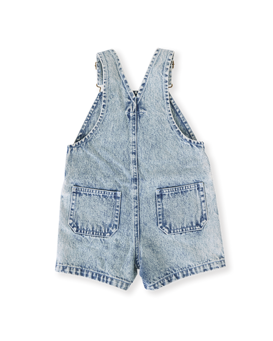 Goldie + Ace Burton Vintage Washed Denim Overalls