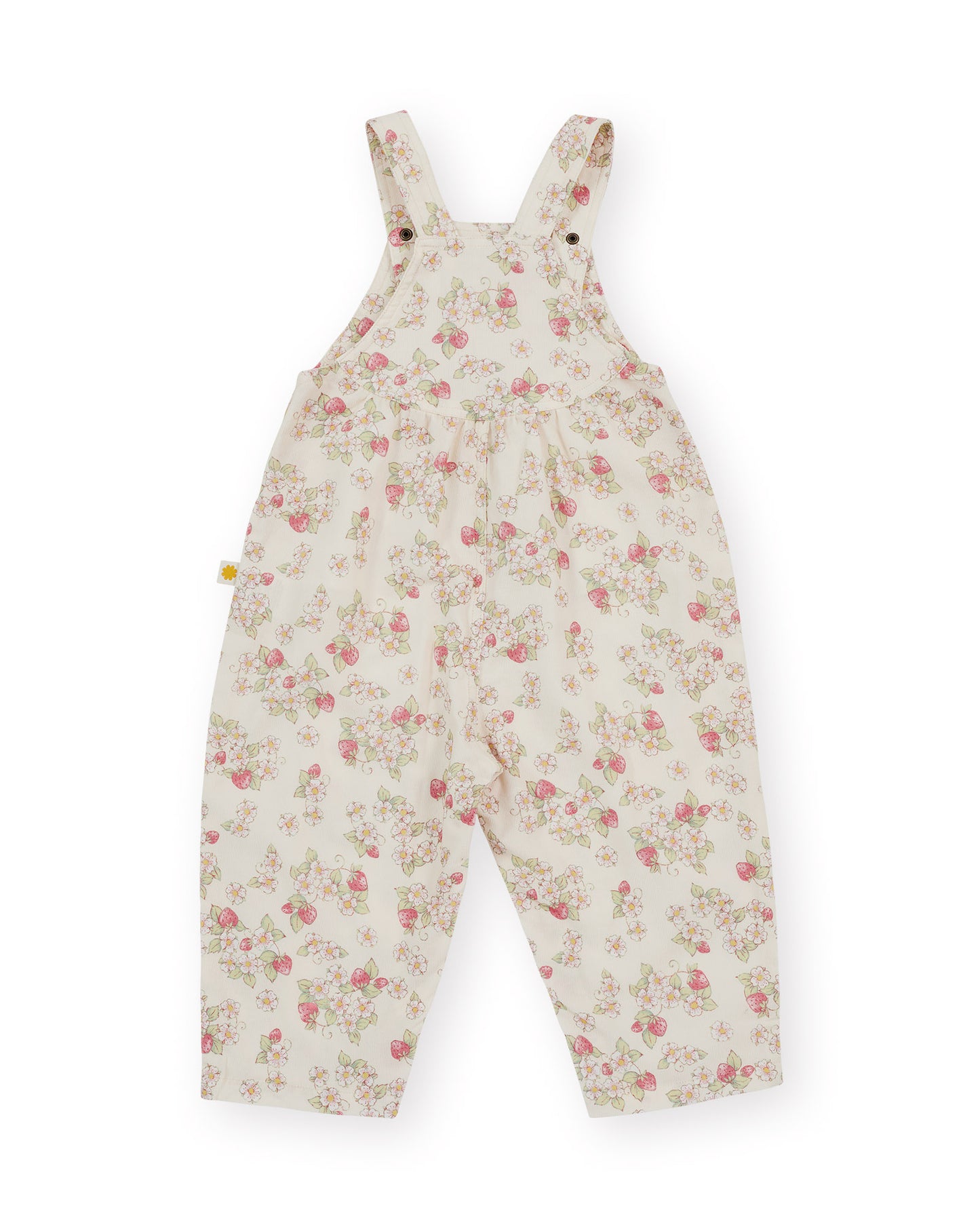 Goldie + Ace Strawberrry Fields Goldie Vintage Overalls Cream