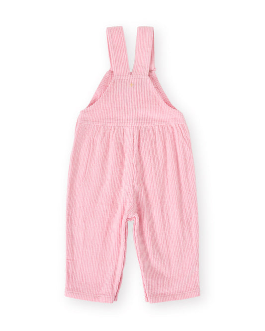 Goldie + Ace Sammy Corduroy Overall Sweat Pea Pink