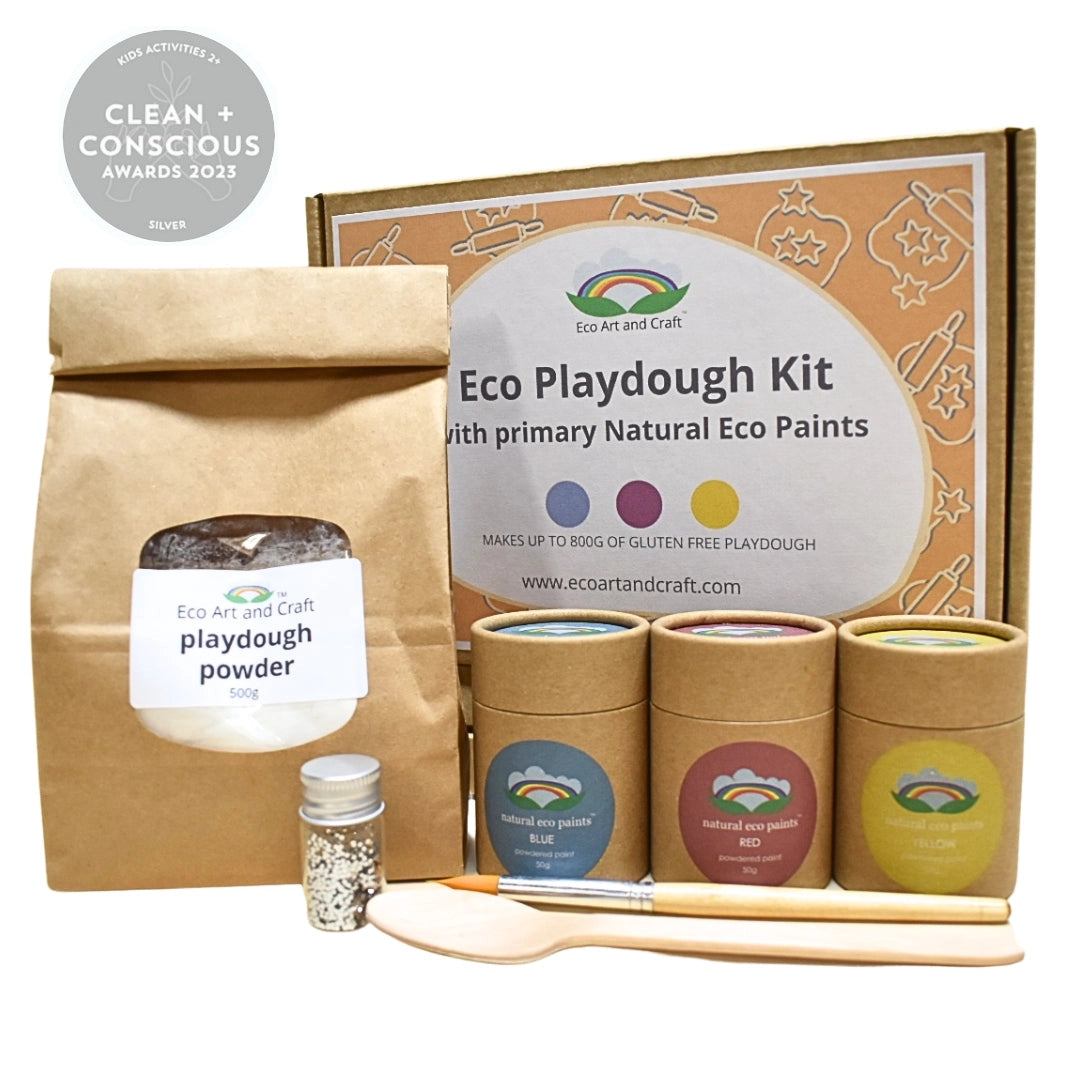 Eco Art and Craft Eco Playdough Powder and Paint Kit