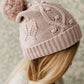 Jamie Kay Vivienne Knitted Hat Ballet Pink Marle
