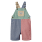 Goldie + Ace Patchwork Burton Overall Multi