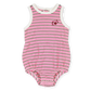 Goldie + Ace Waffle Bubble Romper Pink