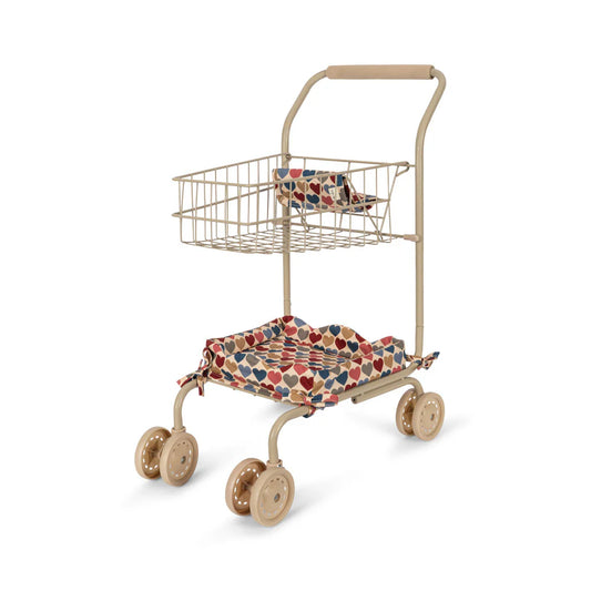 Konges Sløjd Kids Shopping Cart Coeur Bisous