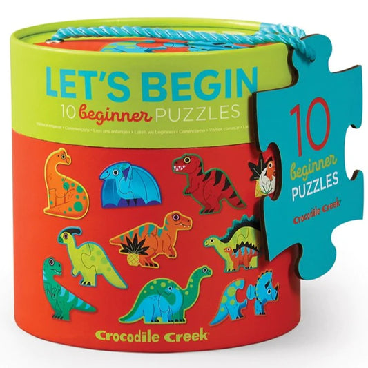 Crocodile Creek Lets Begin Puzzle Dinosaurs