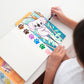 Tiger Tribe Paint-a-Picture Set Wild Animals
