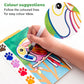 Tiger Tribe Paint-a-Picture Set Wild Animals