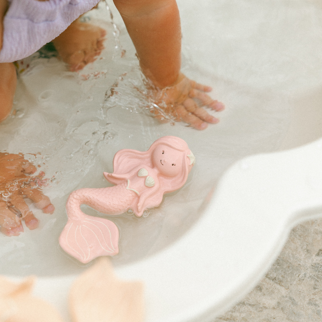Winnie Parkes Maeve the Mermaid Natural Rubber Teether
