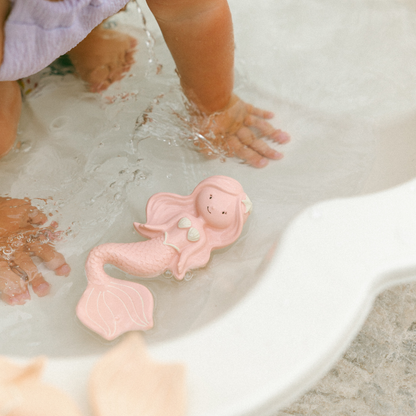 Winnie Parkes Maeve the Mermaid Natural Rubber Teether