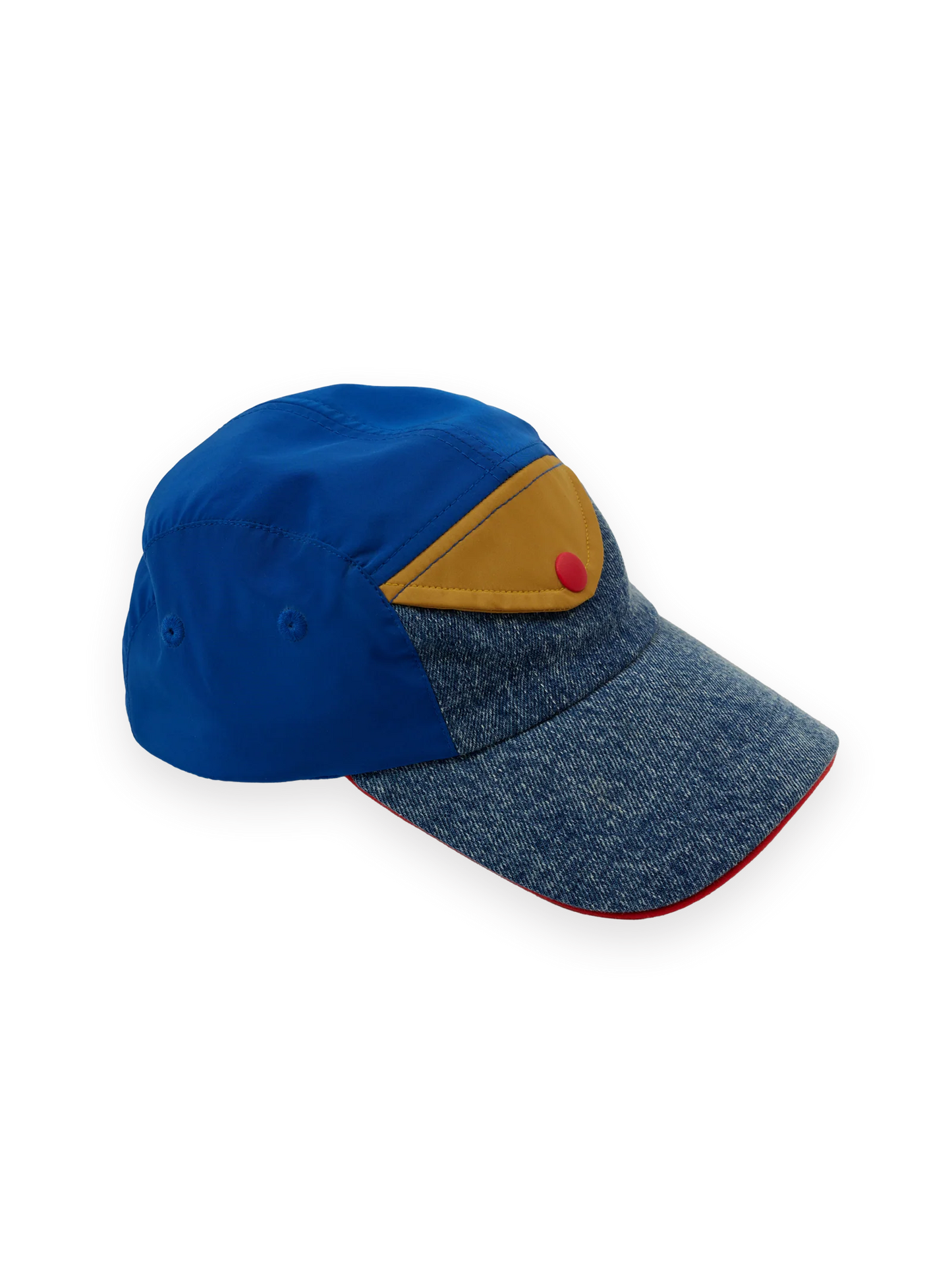 Goldie + Ace Colour Block Vintage Denim Cap