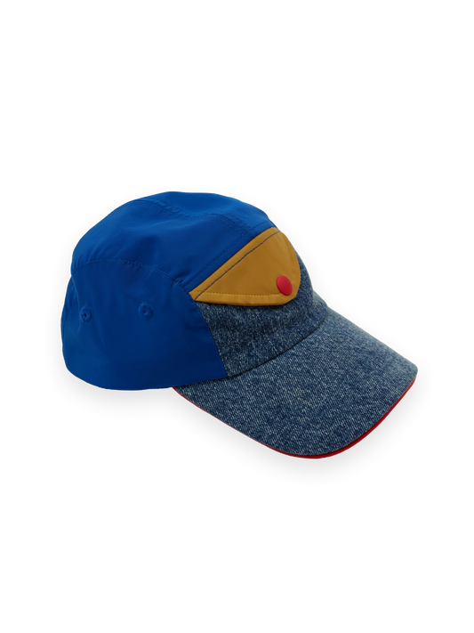 Goldie + Ace Colour Block Vintage Denim Cap