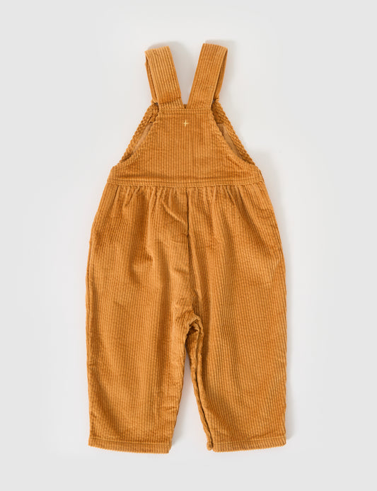 Goldie + Ace Sammy Corduroy Overalls Golden