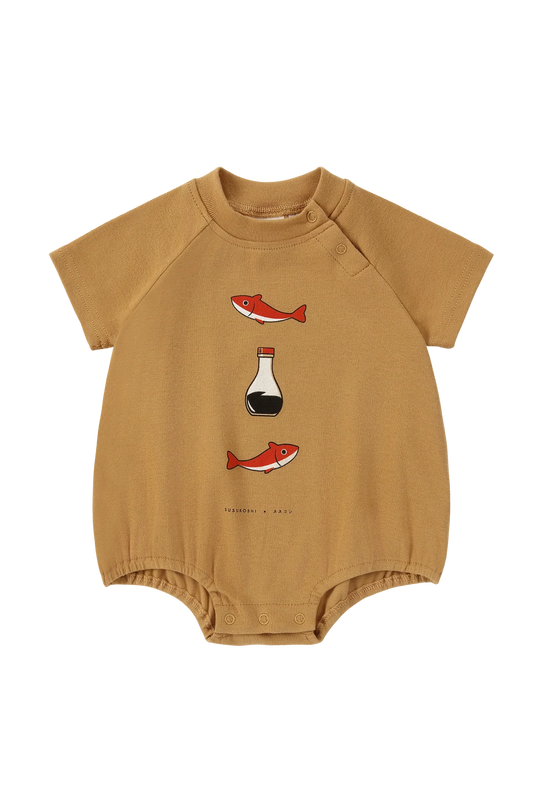 Susukoshi Bubble Romper Fish x Soy