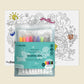 Hey Doodle Brighter Days Classic Colouring & Doodle Mat