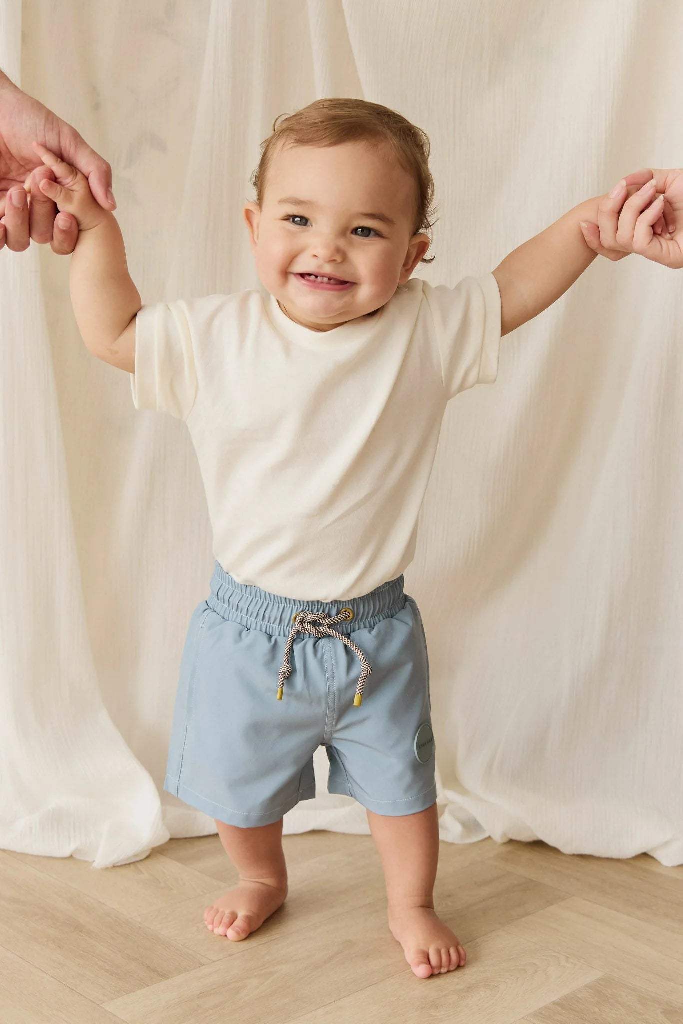 Jamie Kay Pima Cotton Eddie Tee Cloud