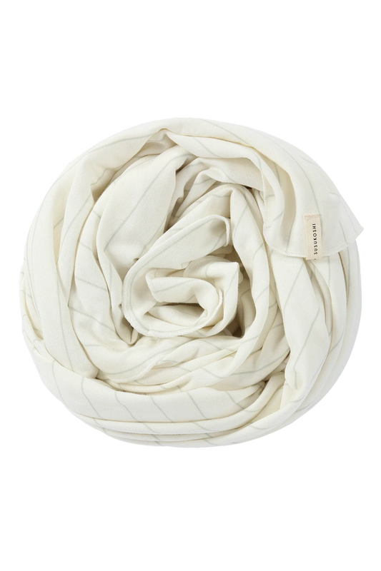 Susukoshi Swaddle Blanket White Sky
