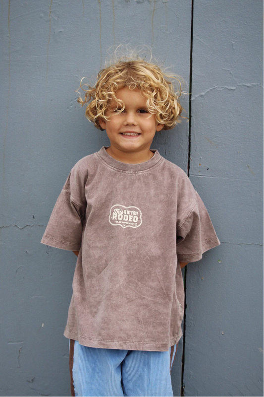 Olas My First Rodeo Mini Tee