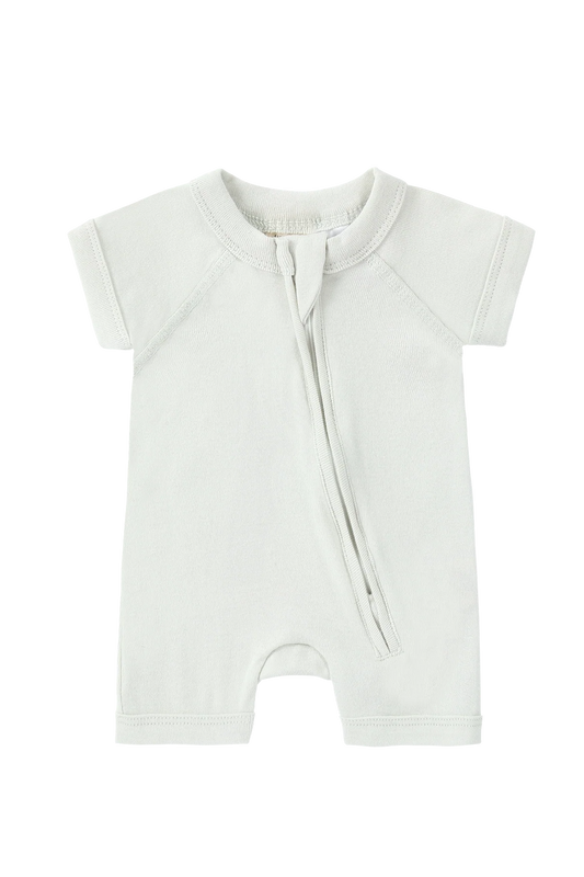 Susukoshi Zip Growsuit Short Sleeve Dew