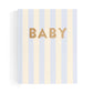 Fox + Fallow Baby Book Cloud Stripe