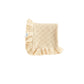 Freckles The Label Mila Pointelle Frill Blanket