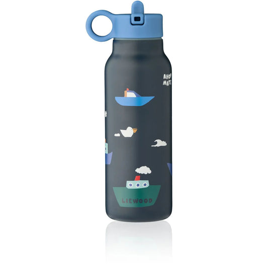 Liewood Falk Water Bottle 350 mL Sailing / Classic Navy