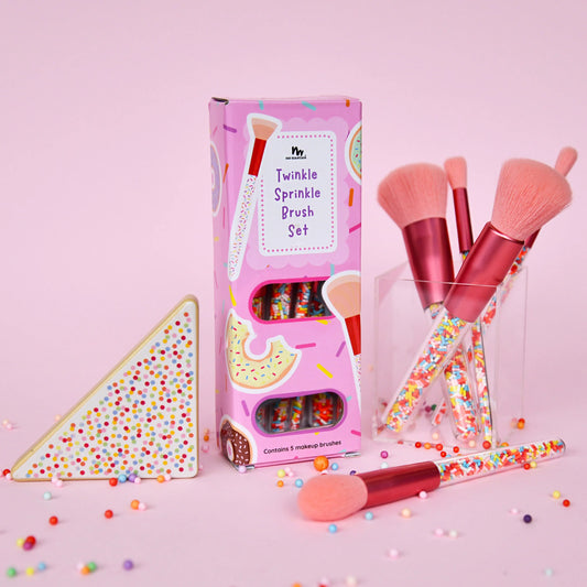 No Nasties Twinkle Sprinkle Makeup Brush Set