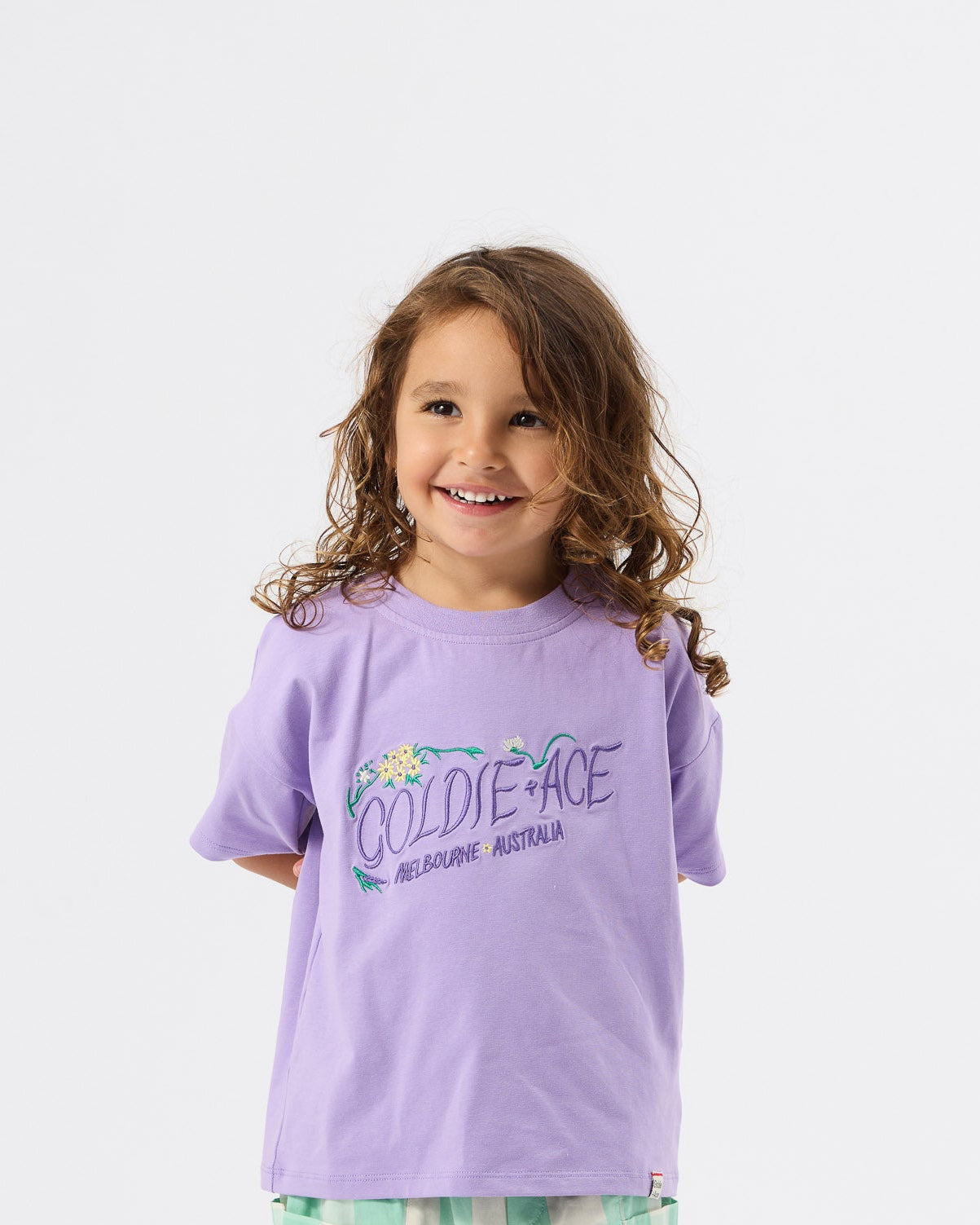 Goldie + Ace Flora Embroidered T-Shirt