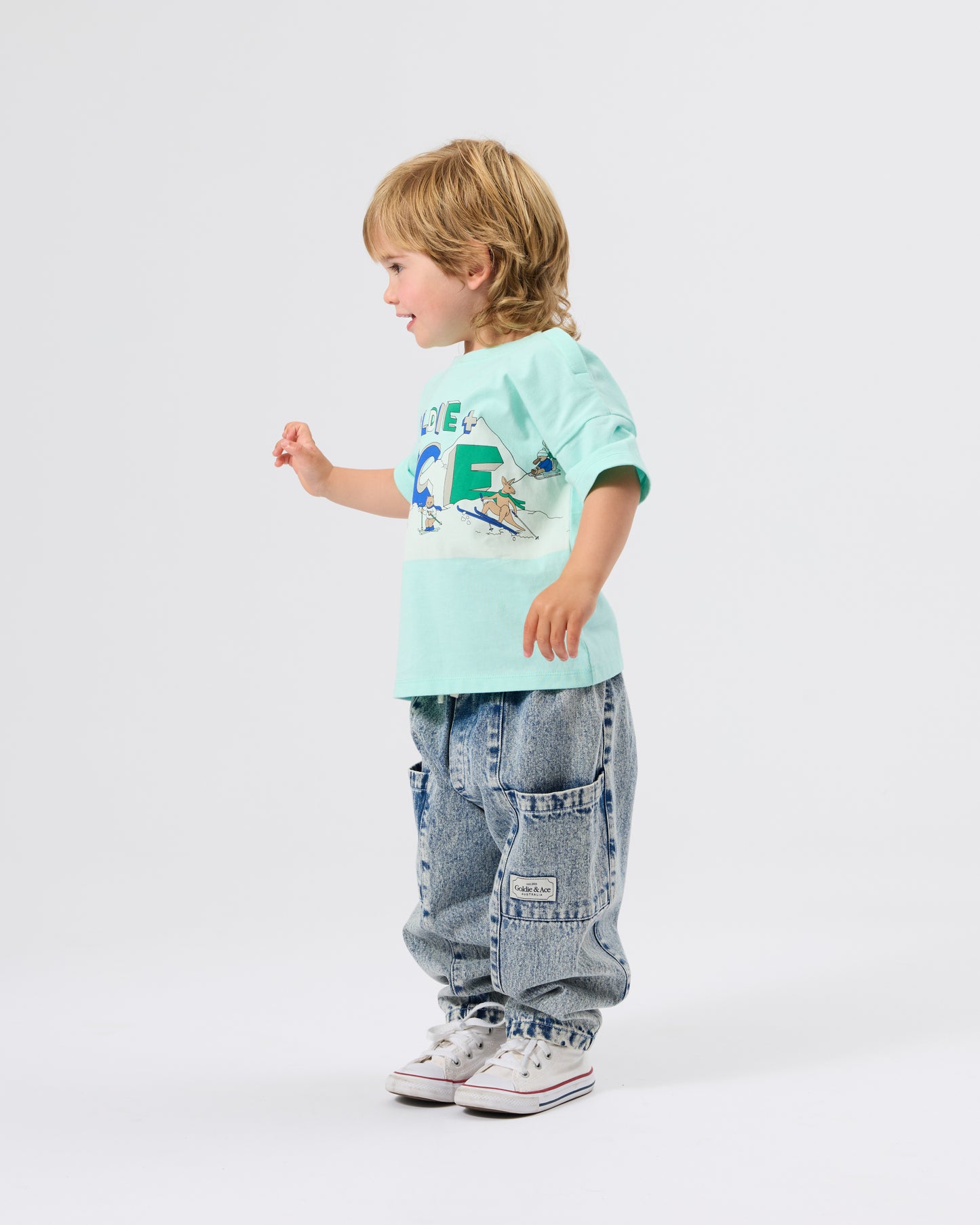Goldie + Ace Alpine T-Shirt Mint