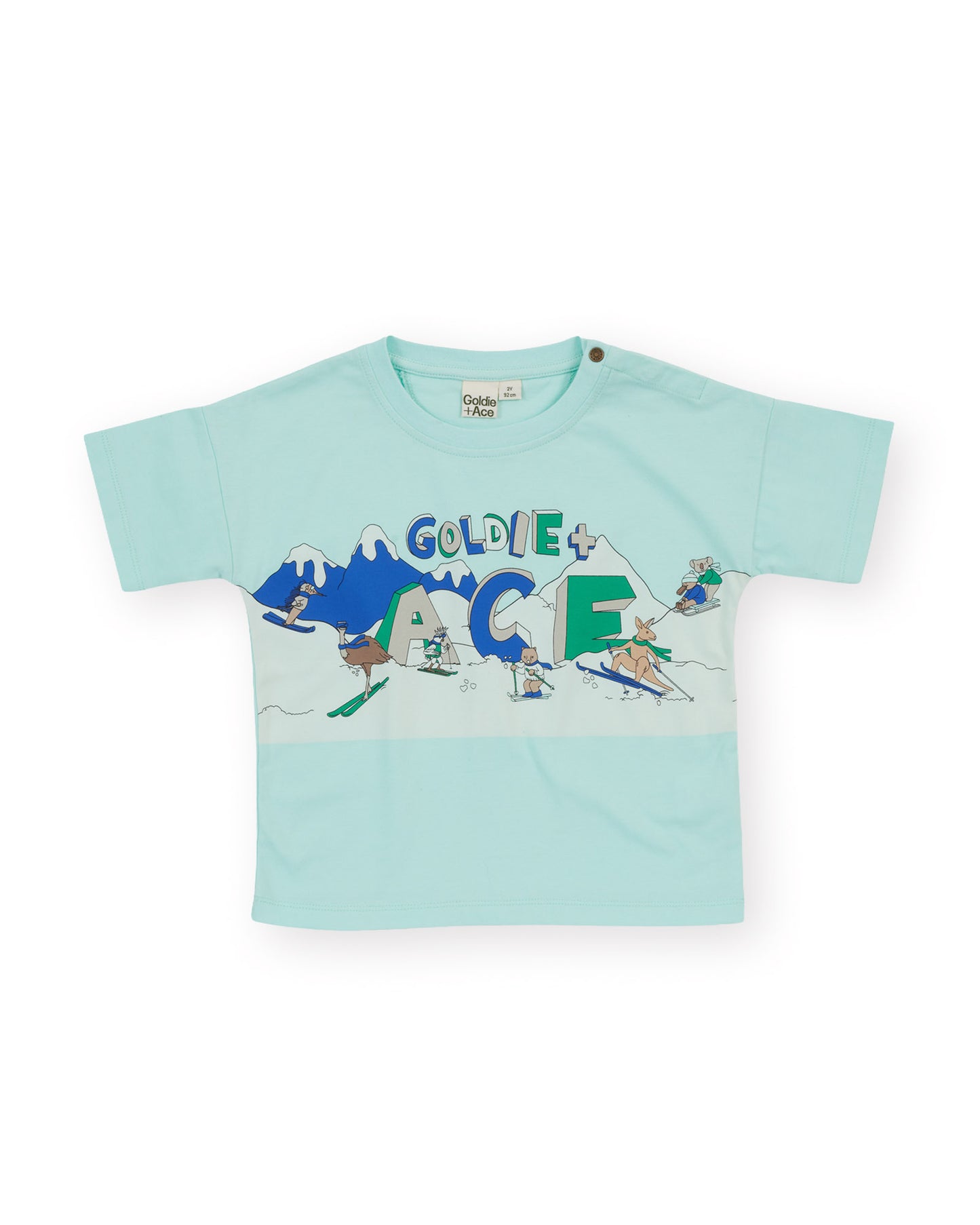 Goldie + Ace Alpine T-Shirt Mint