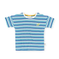 Goldie + Ace Waffle Stripe T-Shirt Blue