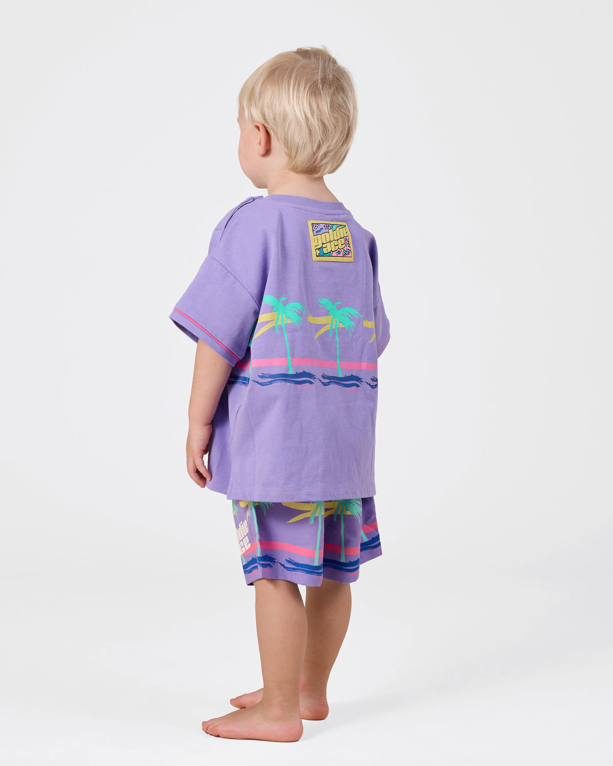 Goldie + Ace Oversized Palm Beach T-Shirt