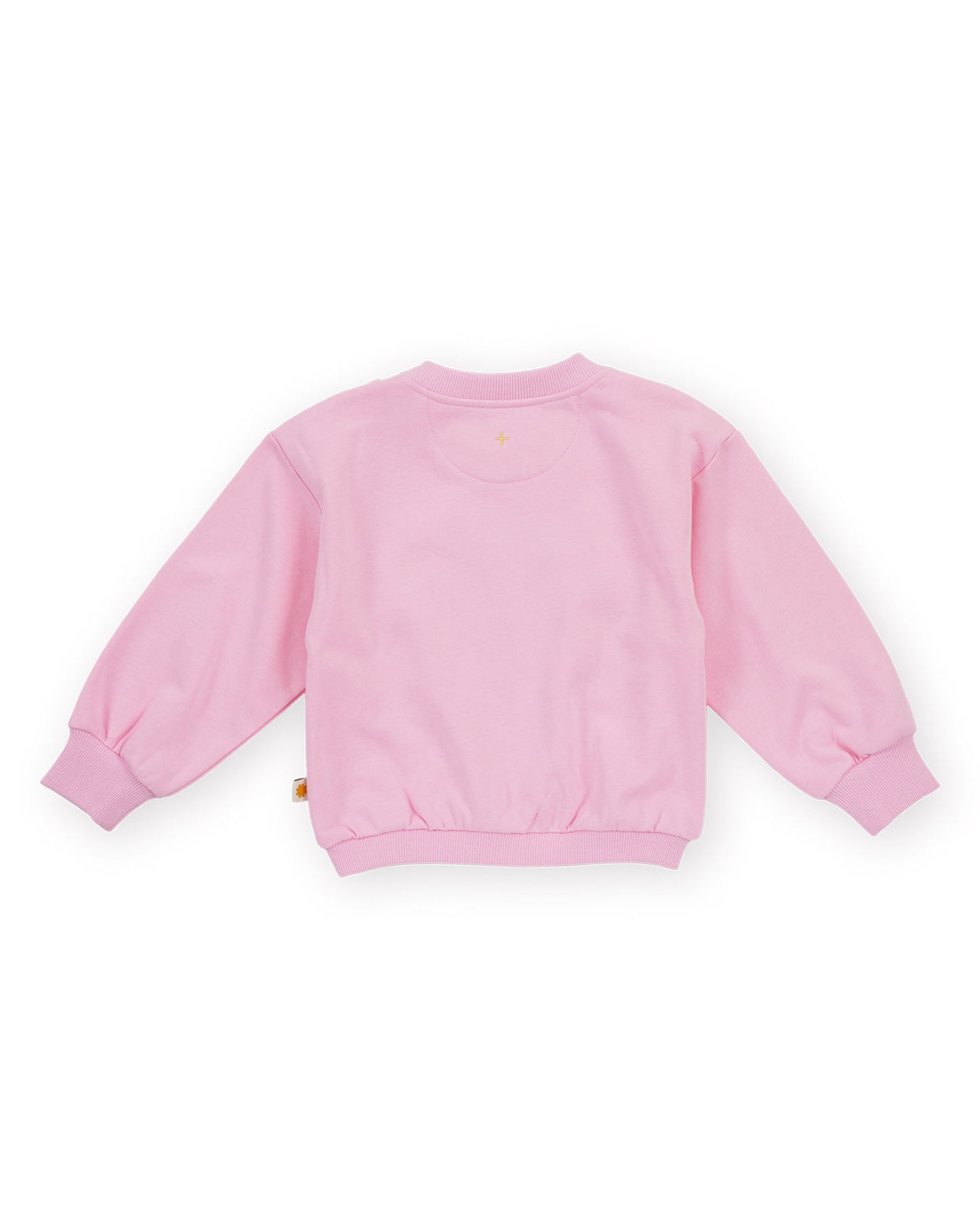 Goldie + Ace Jumbo Strawberry Piped Sweater Pink