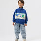 Goldie + Ace Alpine Quarter Zip Sweater Cobalt Blue