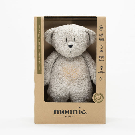 Moonie Organic Humming Bear Grey