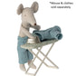 Maileg Iron and Ironing Board Mouse