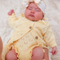 Freckles The Label Mila Pointelle Tie Romper Butter