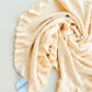 Freckles The Label Mila Pointelle Frill Blanket
