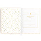 Fox + Fallow Baby Book Coffee Stripe