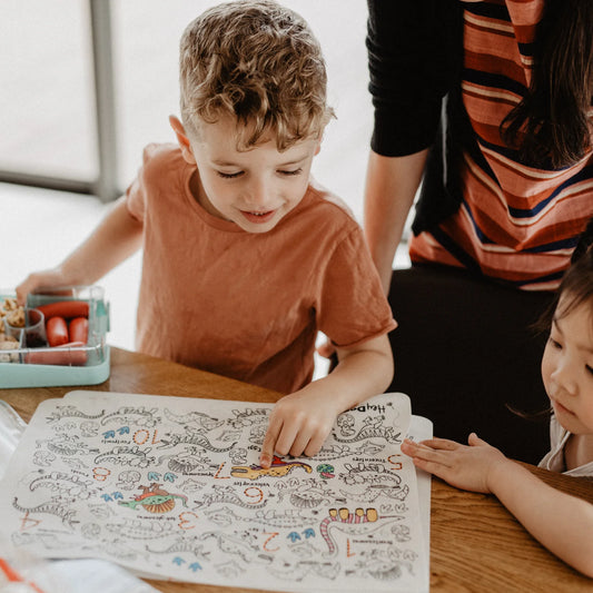 Hey Doodle Dinoroar Classic Colouring & Doodle Mat