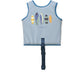 Liewood Dove Swim Vest Stripe Riverside / Creme De La Creme