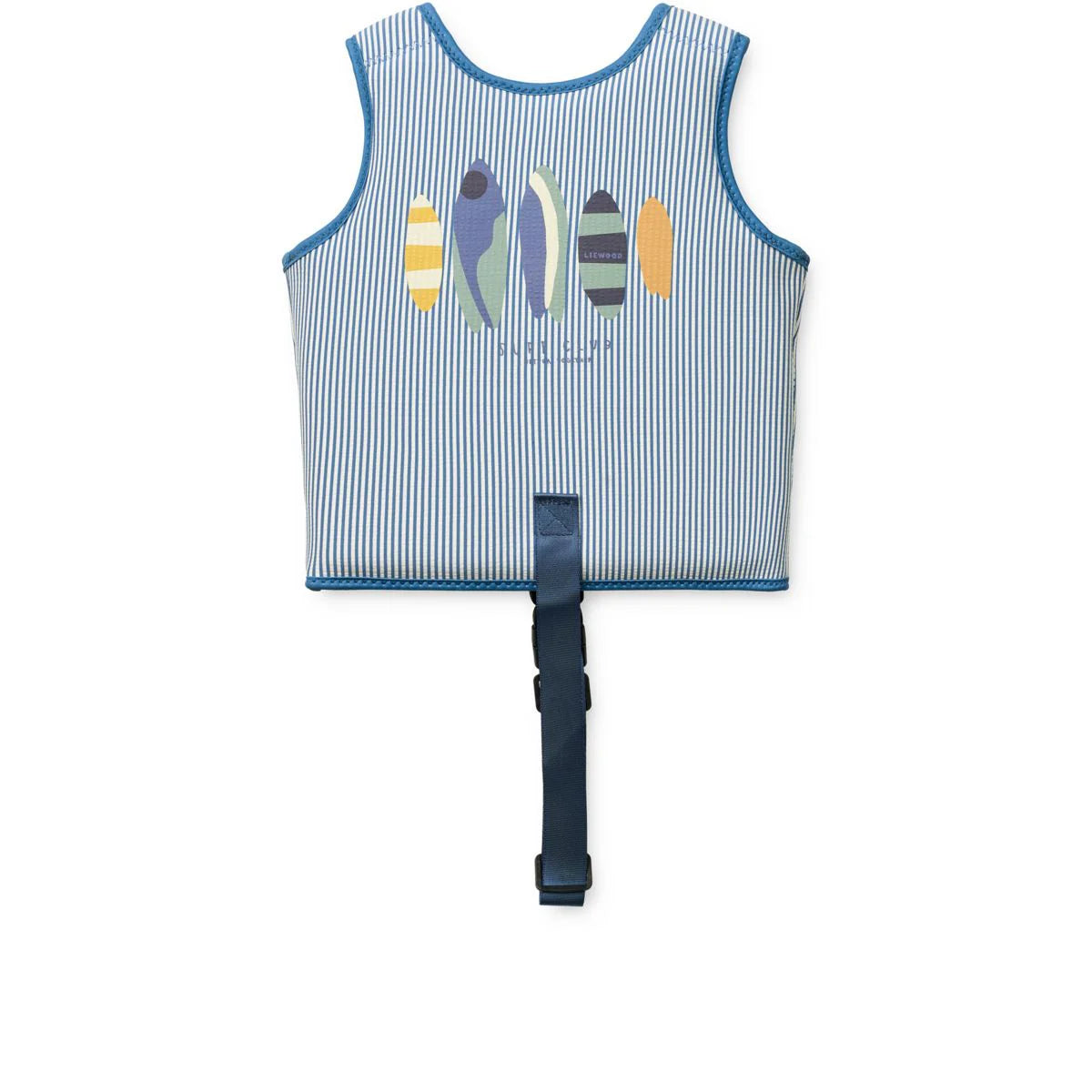 Liewood Dove Swim Vest Stripe Riverside / Creme De La Creme