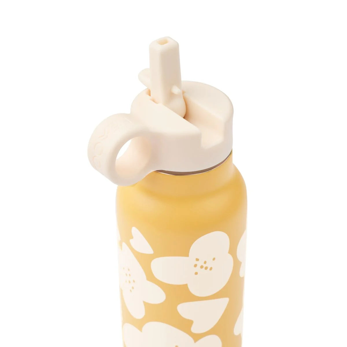 Liewood Falk Water Bottle 350 mL Flower / Lemon Yellow