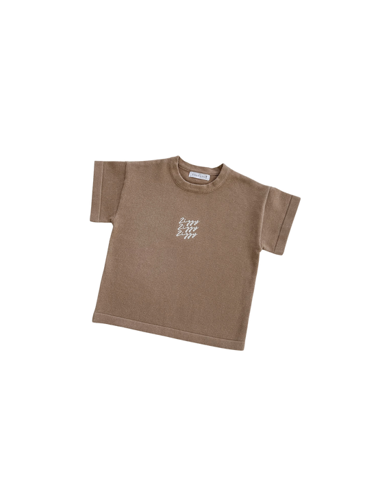 Ziggy Lou Signature Tee Mocha