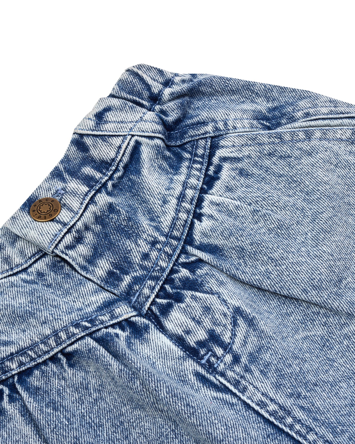 Goldie + Ace Nora Denim Pant Light Denim