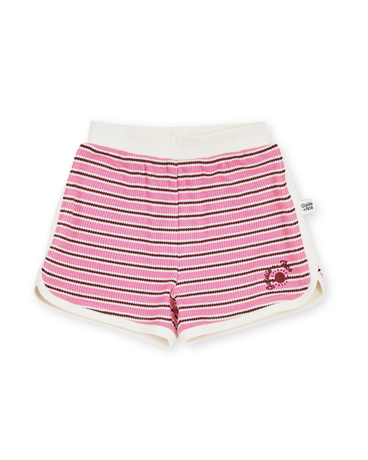 Goldie + Ace Waffle Shorts Pink