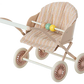 Maileg Stroller Baby Mice Rose