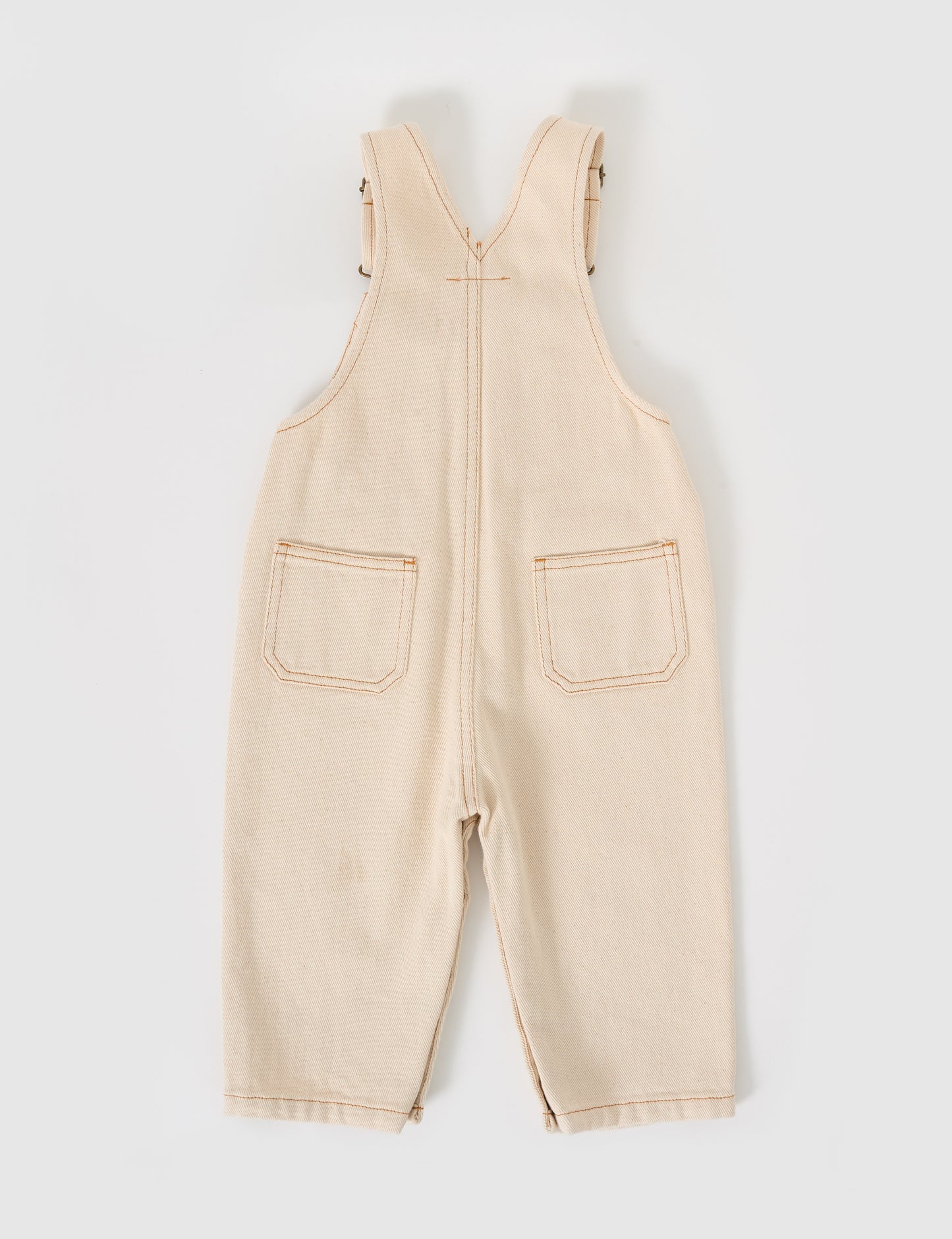 Goldie + Ace Austin Denim Overalls Oat