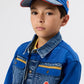 Goldie + Ace Colour Block Vintage Denim Cap