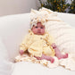 Freckles The Label Mila Pointelle Tie Romper Butter